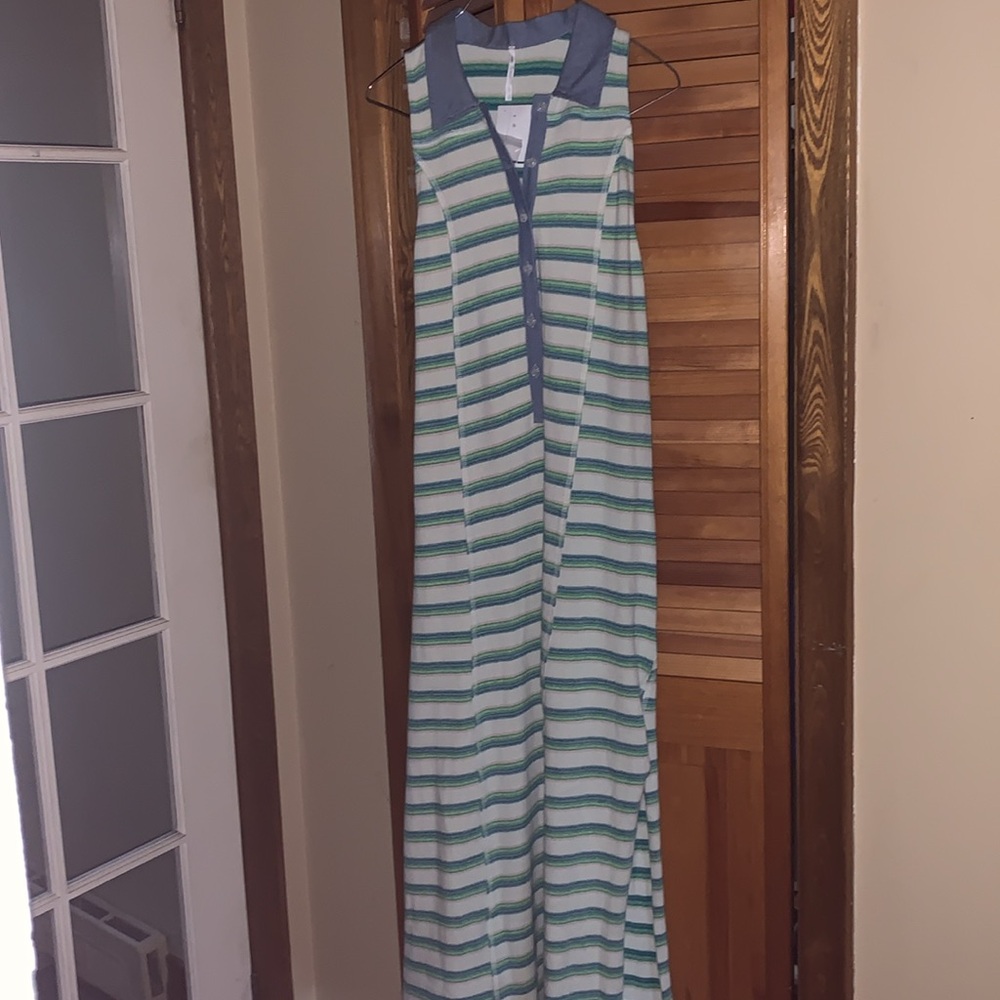 Sleeveless soft knit dress